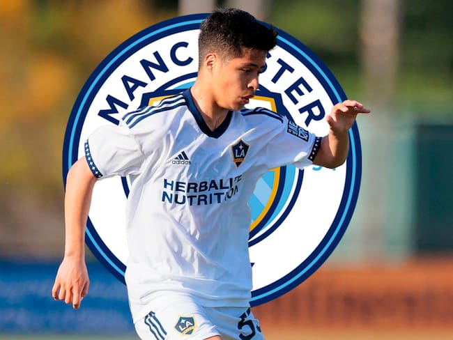 Alex Alcalá, la joya mexicana de 18 años que fichó con el Manchester City