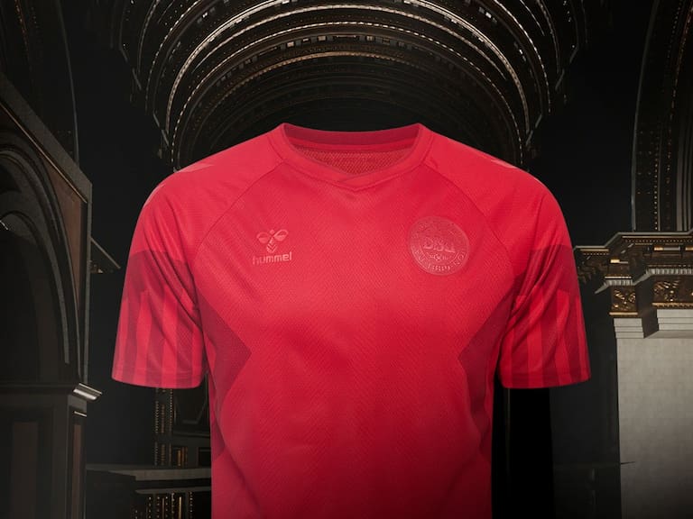 Así lucirá el jersey de Dinamarca en la Copa del Mundo de Qatar 2022