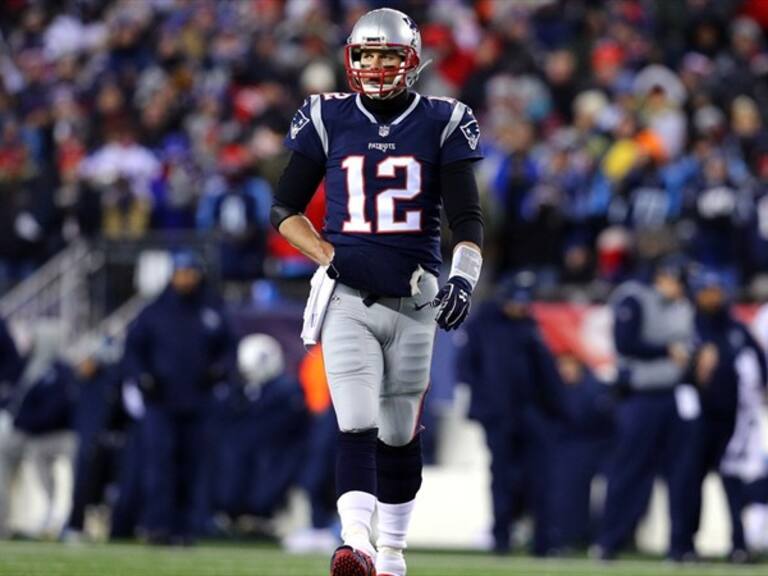 Tom Brady durante un encuentro de los Patriots. Foto: Getty Images