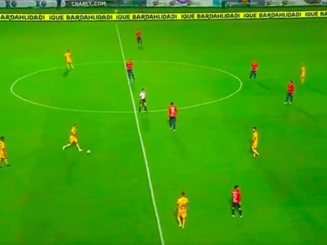 La histórica protesta del Veracruz en pleno partido