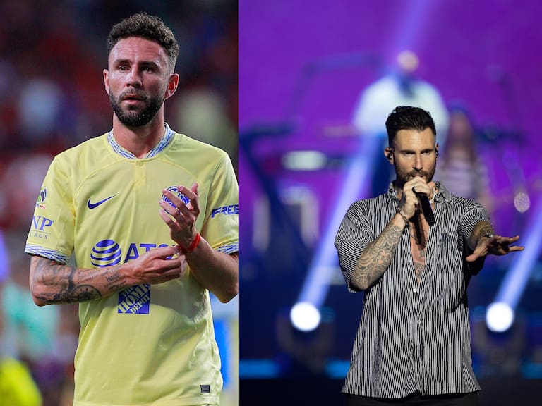 Miguel Layún y Adam Levine