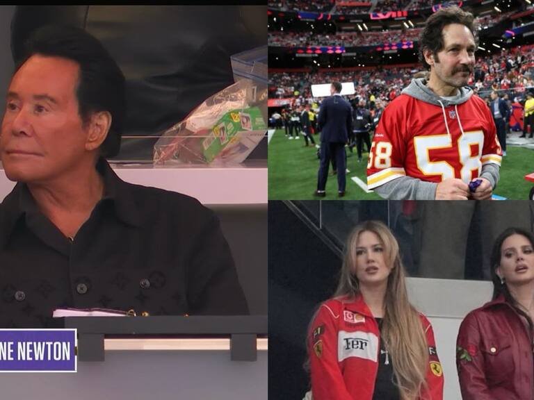 Famosos que están en el Super Bowl