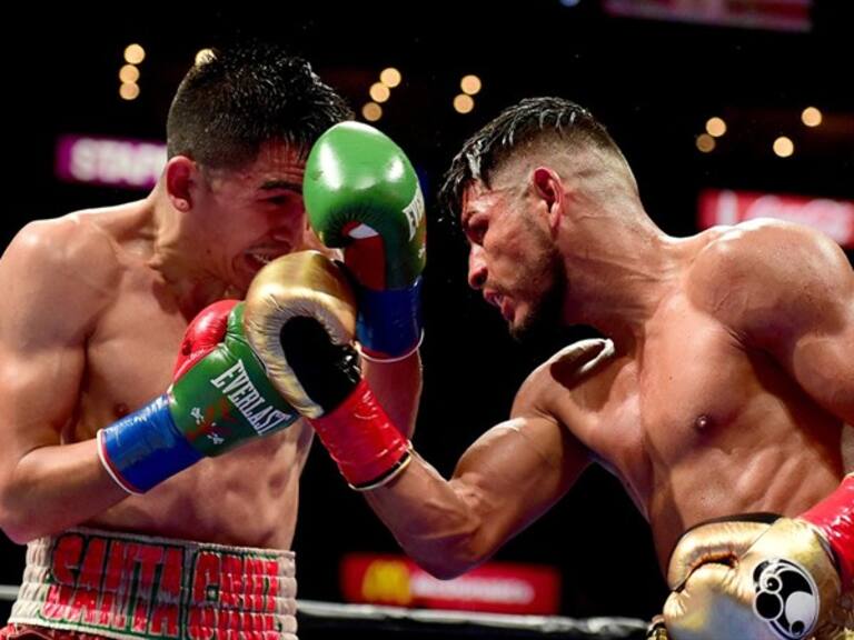 Abner Mares y Leo Santa Cruz. Foto: Getty Images