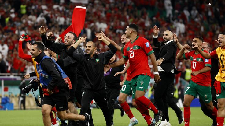 Marruecos hace historia en Copas del Mundo al eliminar a Portugal en los cuartos de final