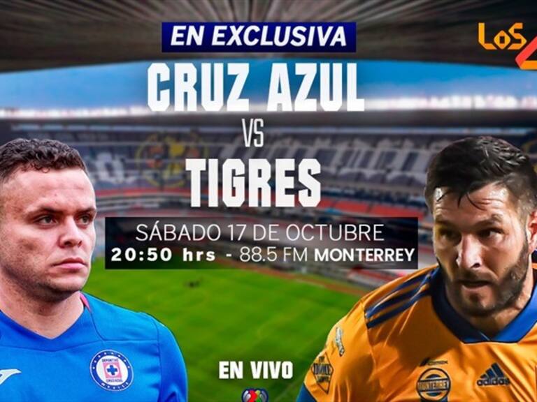 Cruz Azul vs Tigres. Foto: Wdeportes