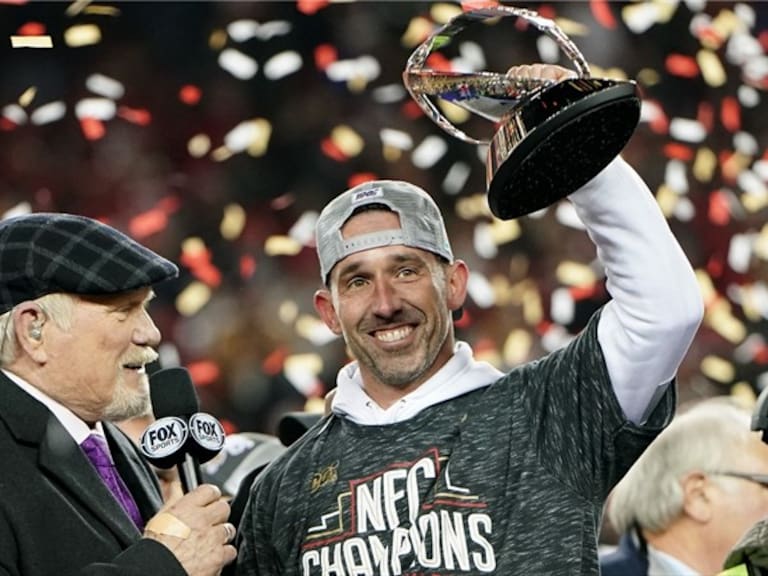 Kyle Shanahan con San Fransisco. Foto: Getty Images