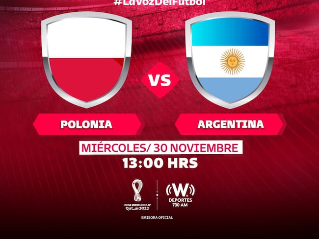 Polonia vs Argentina, EN VIVO, DÓNDE Y A QUÉ HORA, JORNADA 3, COPA DEL MUNDO DE QATAR 2022