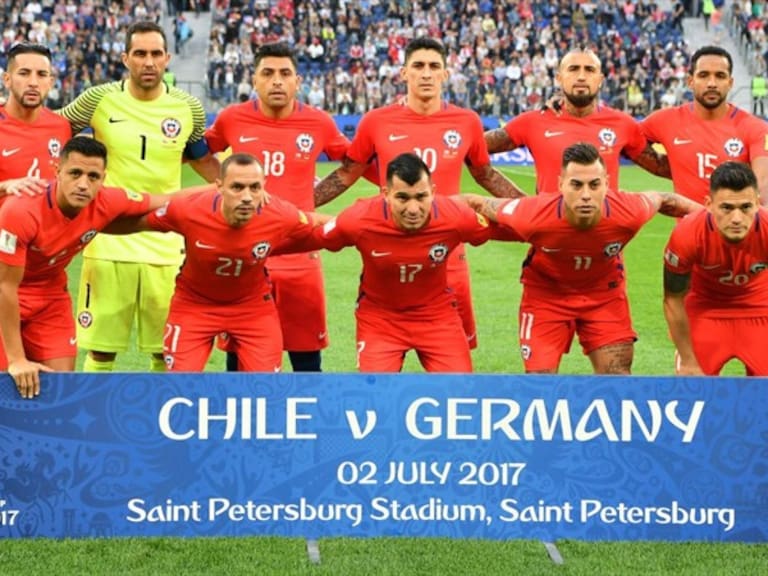 Selección Chilena en Copa Confederaciones. Foto: Getty Images