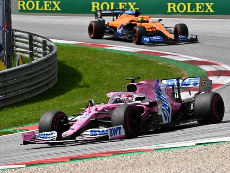 Sergio Pérez fue sexto en Austria . Foto: Getty Images