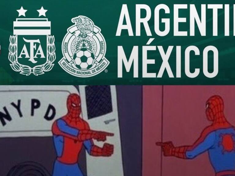 México - Argentina. Foto: TWITTER