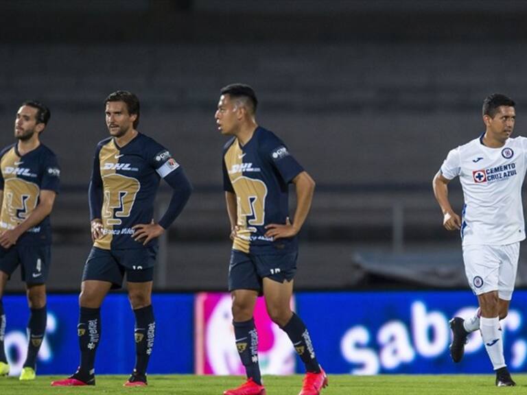 Cruz Azul goleó a los Pumas . Foto: Mexsport