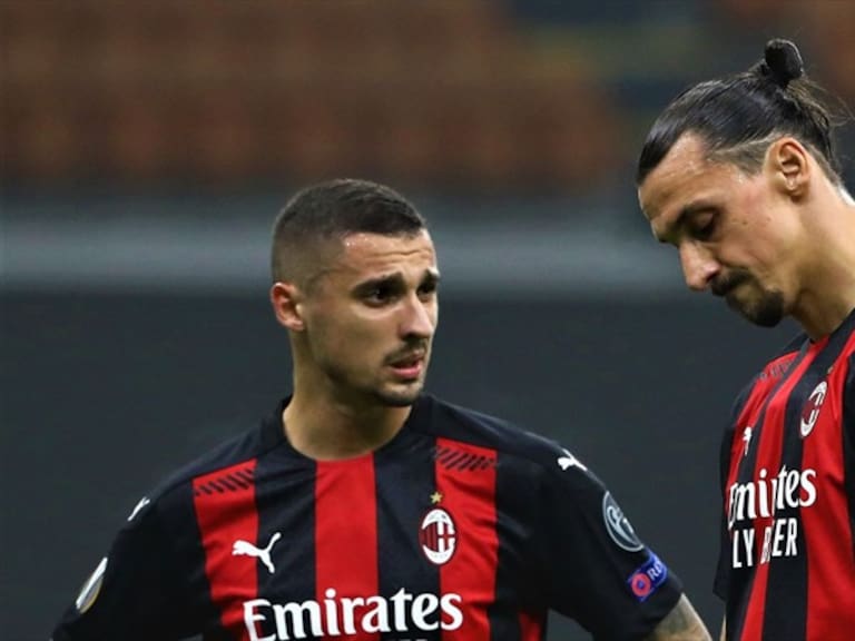 Zlatan AC Milan derrota. Foto: Getty Images