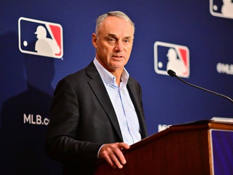 Rob Manfred, comisionado de la MLB. Foto: Getty