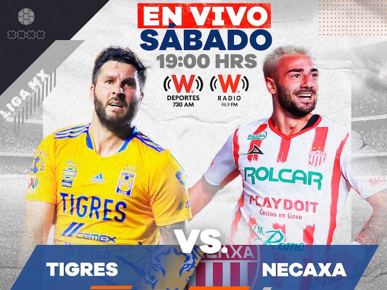 Tigres vs Necaxa por el pase a la Liguilla