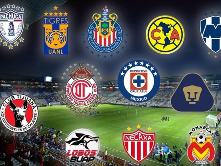 Equipos de la LigaMX. Foto: WDeportes
