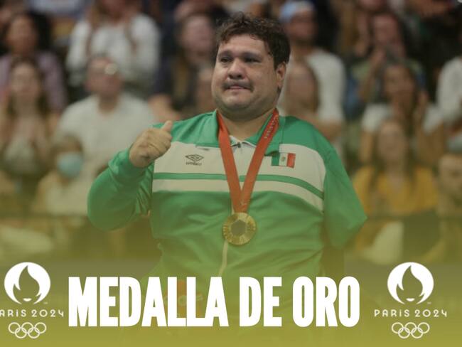 ¿Quién es Arnulfo Castorena, segundo medallista de oro para México en los Juegos Paralímpicos Paris 2024?