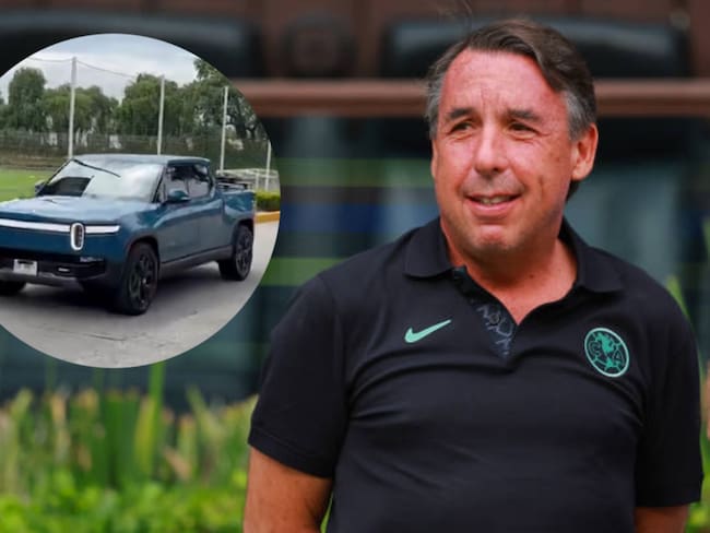 Esta es la camioneta de Emilio Azcárraga que vale millones de pesos, la competencia de TESLA y a la cual le puso una estampita del América
