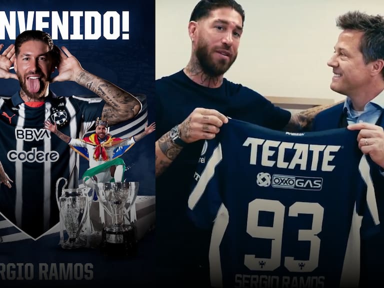 Sergio Ramos burla el reglamento de Liga MX y usará el número 93 con Rayados