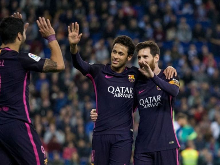 Messi demostró buen humor a lado de sus amigos. Foto: getty