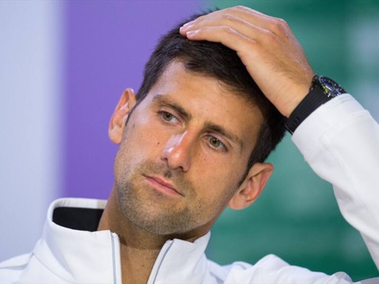 Novak Djokovic se mantiene en su postura antivacunas. Foto: Getty Images