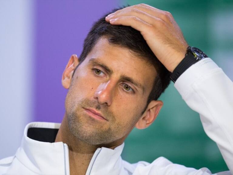 Novak Djokovic está en problemas. Foto: Getty Images