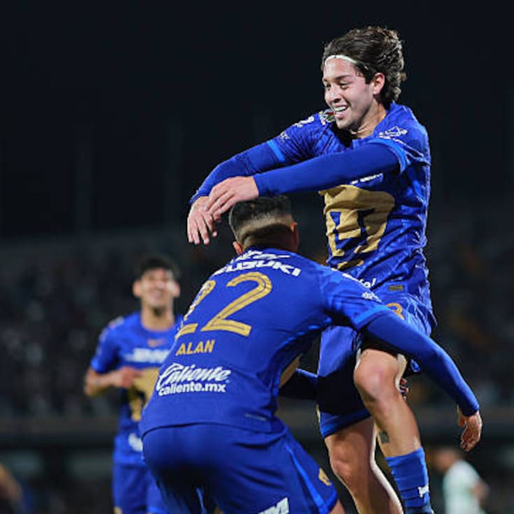 Pumas golea a Santos Laguna y consigue su primer triunfo como local en el Clausura 2026