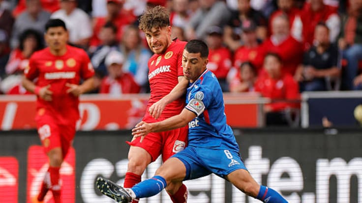 Cruz Azul rescata el empate ante Toluca con estreno de Christian Ebere