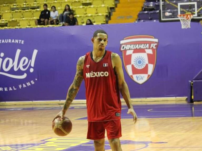 Juan Toscano reportó con los 12 Guerreros FOTO: Selección Mexicana de Basquetbol