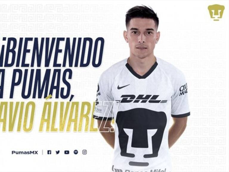 Fabio Álvarez, nuevo refuerzo de Pumas . Foto: Twitter @PumasMX