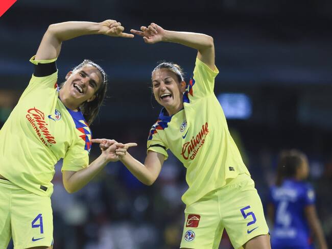 Volando alto, América Femenil goleó a Cruz Azul