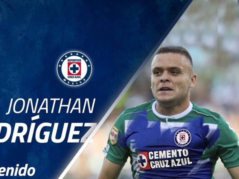 Jonathan Rodríguez es de Cruz Azul. Foto: Twitter, @CruzAzulFC
