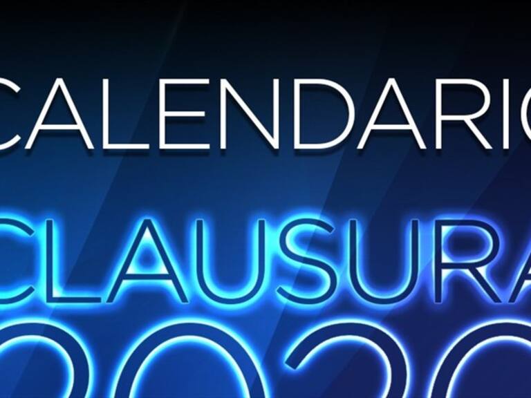Calendario Clausura 2020. Foto: Twitter: @LigaBBVAMX