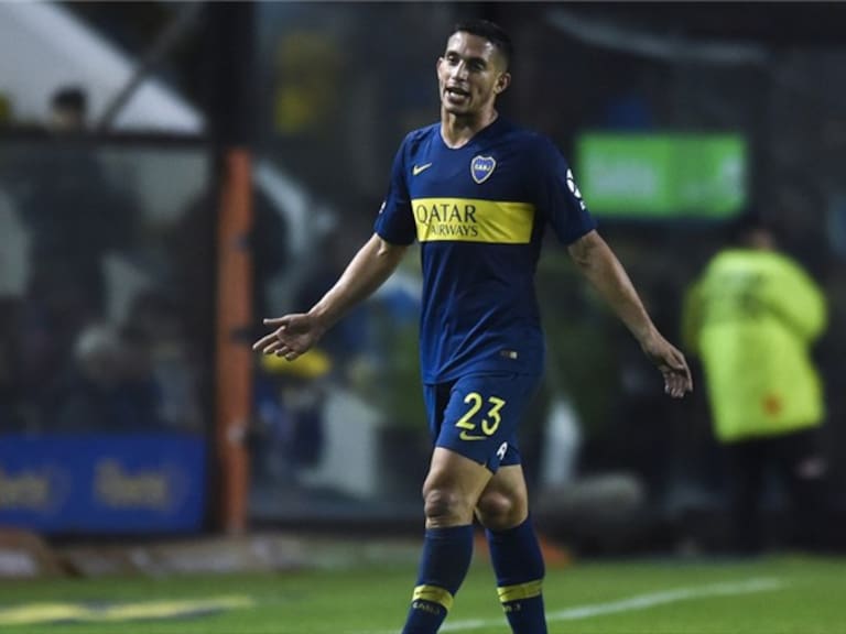Iván Marcone en un duelo con Boca Juniors. Foto: Getty Images