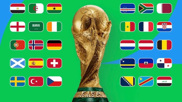Mundial 2026: Definidos los 48 equipos que disputarán la Copa del Mundo