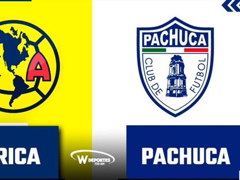 América vs Pachuca en vivo online . Foto: W Deportes