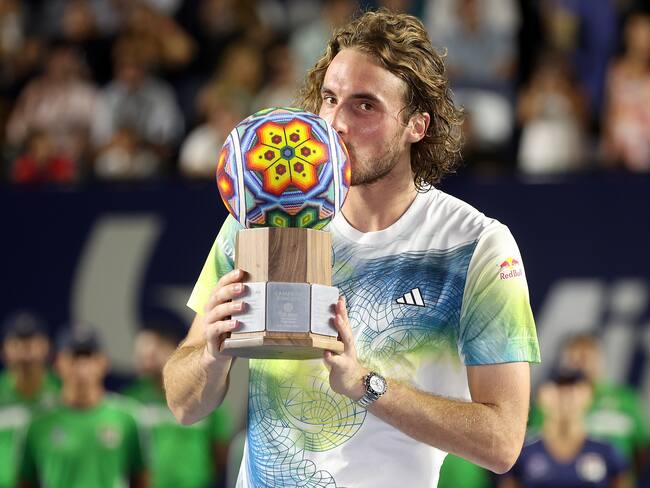 Stéfanos Tsitsipás se coronó del abierto de Los Cabos; Santiago González triunfa en dobles masculino