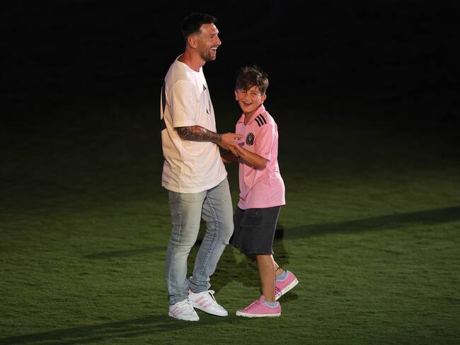 Thiago Messi jugará en la Sub 12 del Inter Miami