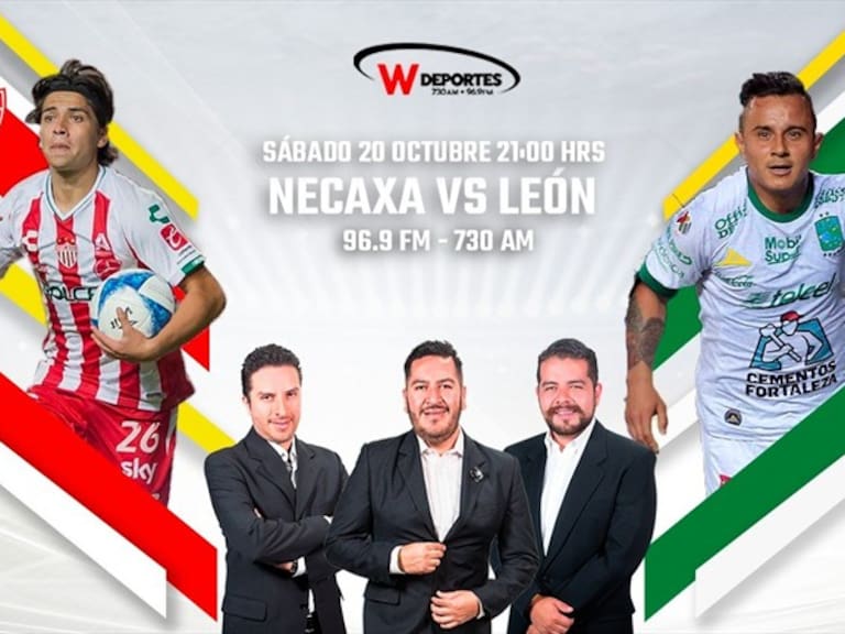 Necaxa vs León . Foto: W Deportes