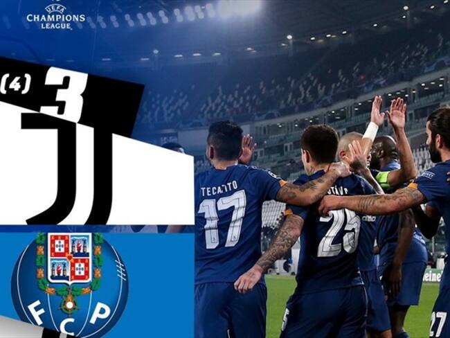 Porto da la sorpresa y elimina a la Juventus