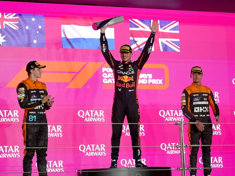 Max Verstappen Red Bull Campeón GP Qatar 2023