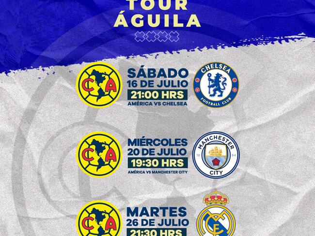 América se alista para el Tour Águila