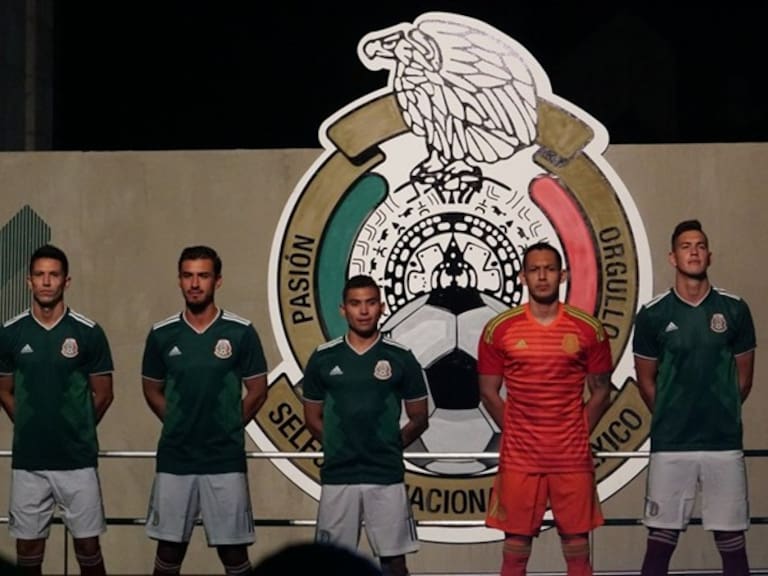 Presentación del uniforme de la Selección Mexicana. Foto: