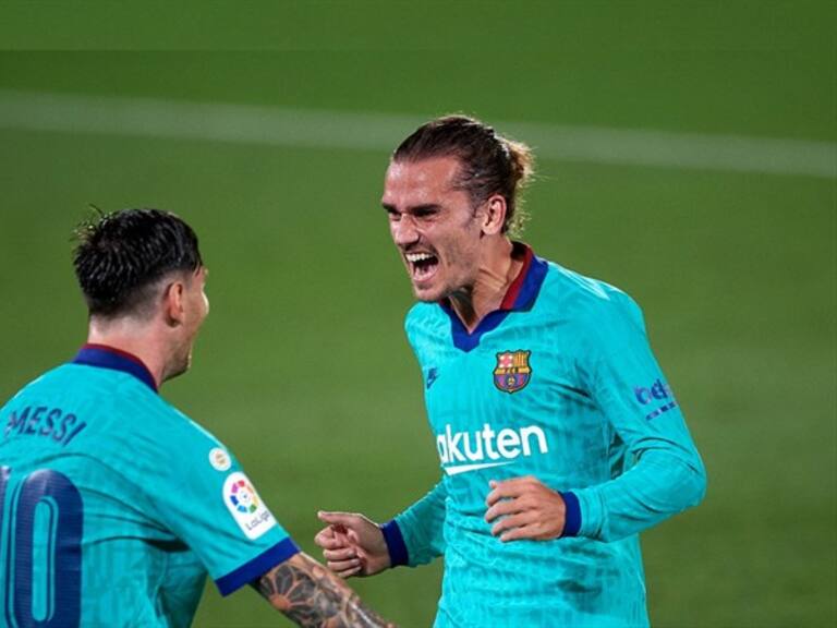 Messi y Griezmann Barcelona. Foto: Getty Images