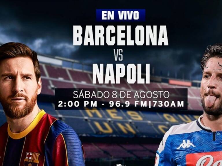 Barcelona vs Napoli en vivo . Foto: