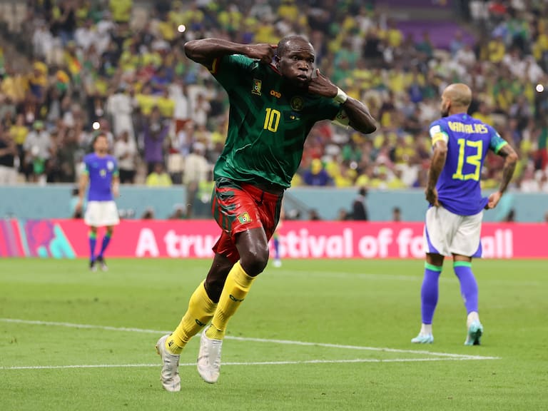 Camerún derrotó a Brasil.