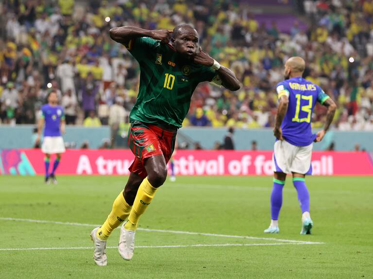 Camerún derrotó a Brasil.