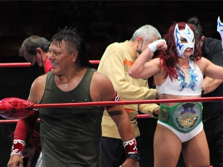 Amazonas del Consejo Mundial de Lucha Libre. Foto: CMLL
