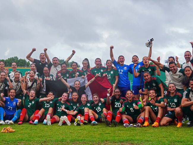 Selección Mexicana Femenil Sub 20 consiguió su pase al Mundial de Colombia