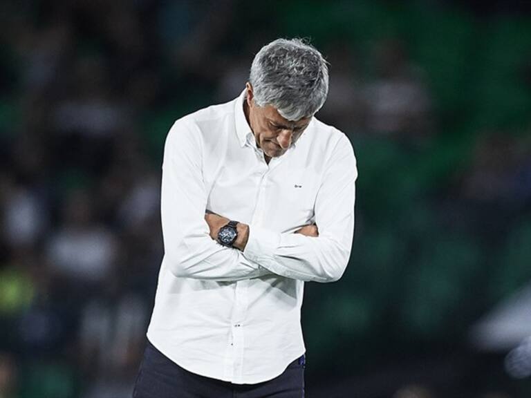Quique Setién no seguirá al frente del equipo. Foto: Getty Images