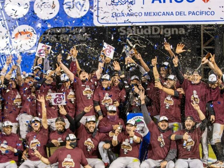 Tomateros de Culiacán campeones. Foto: twitter @clubtomateros